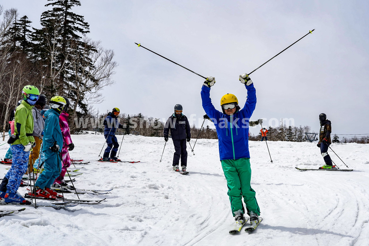 札幌国際スキー場 プロスキーヤー・吉田勝大 presents『M’s Ski Salon感謝祭』 総勢60名超、みんなで楽しく春スキーセッション(^O^)／